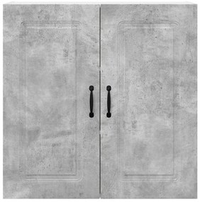 Fali konyhaszekrény Beton Szürke 80 x 31 x 80 cm Faanyag