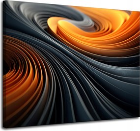 Vászonkép Absztrakt Örvény Spirálok 100x80
