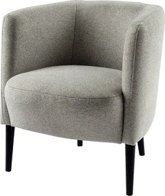 Fotel, világosszürke/fekete, ALIEN