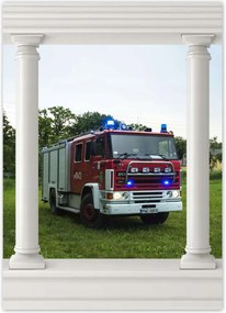 Poszterek 50x70 Tűzoltóautó