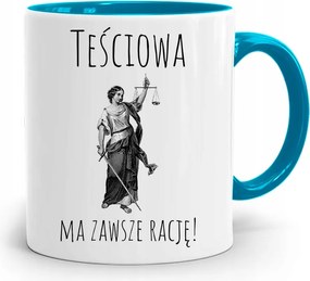 Anyós Kék Bögréje Mindig Igaza Van A fényképes nyomtatással