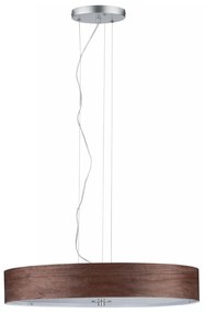 Paulmann 79686 - 3xE27/20W Csillár zsinóron NEORDIC LISKA 230V dió