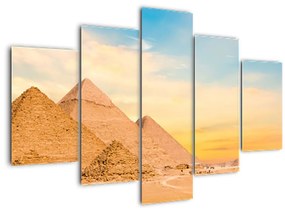 Az egyiptomi piramisok képe (150x105 cm)