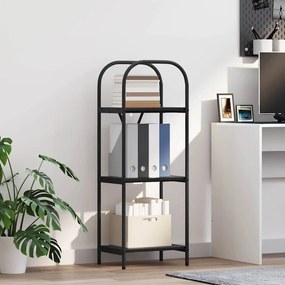 Könyvespolc Musta tammi 40 x 30 x 109 cm Faanyag