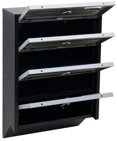 Postaláda BK 04, ezüst
