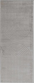 vidaXL Területszőnyegek HUARTE Szürke 200 x 80 cm Poliészter