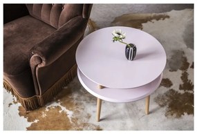 UFO világosszürke dohányzóasztal, ⌀ 57 cm - Ragaba