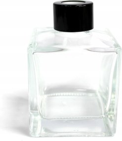 Palack Négyzet alakú üveg 200ml rattan diffúzor