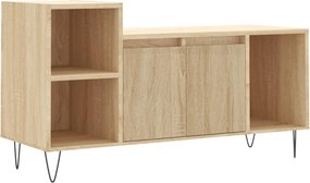 vidaXL sonoma tölgyszínű szerelt fa TV-szekrény 100x35x55 cm
