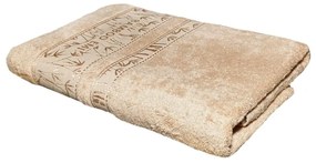 EMI világosbarna bambusz törölköző 70x140 cm