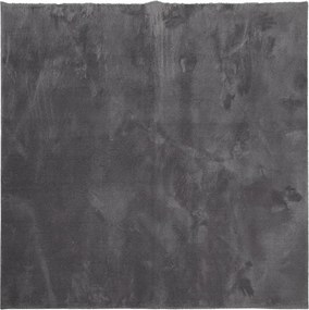 vidaXL HUARTE antracit rövid szálú puha és mosható szőnyeg 200x200 cm