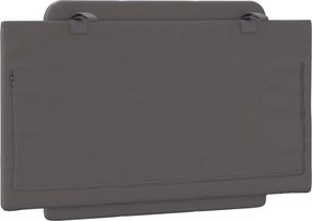 szürke műbőr fejtámla párna Zadar 90 cm