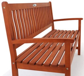 MAXIMA kerti pad, 152x55x90cm, természetes barna Casaria