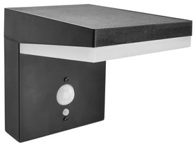 LED napelemes fali lámpa érzékelővel LED/4,4W/3,7V 2200 mAh IP44