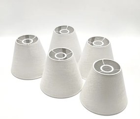 Brilagi - LED  Felületre szerelhető csillár  ANTHONY 5xE14/40W/230V tölgy/fehér