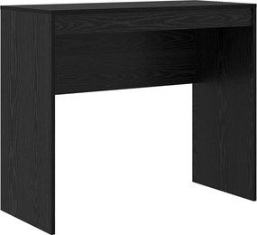 vidaXL Asztal Fekete tölgy 90 x 40 x 76 cm