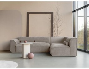 Bézs sarokkanapé (jobb oldali) Flex Felix – Miuform