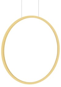 LED csillár SATURNO LED/28W/230V, 50 cm, IP44, arany