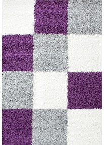 Lila-szürke szőnyeg 80x150 cm Life – Ayyildiz Carpets