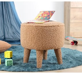 Puff PIXI átm. 38 cm barna