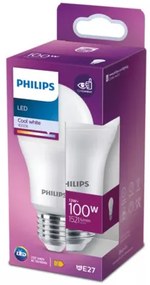 Philips A60 E27 LED körte fényforrás, 13W=100W, 4000K, 1521 lm, 150°, 220-240V