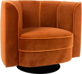 Flower narancssárga fotel - Dutchbone