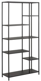 SETH fekete könyvespolc