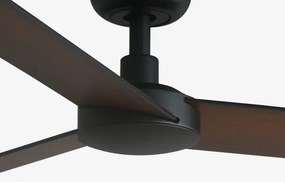 FARO 34296WT-Mennyezeti ventilátor RUDDER S fekete átm. 106 cm WT + távirányítás