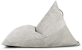 Krémszínű kordbársony babzsákfotel Razzmatazz – SLOWDOWN