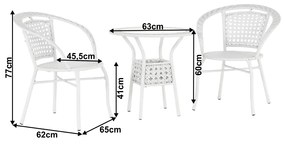 Kerti rattan szett 1+2 Jenna. 1016104