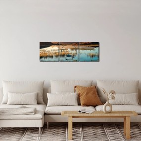 Kép - Lac Guichard (órával) (90x30 cm)