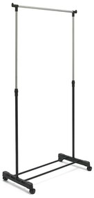 Fekete fém ruhatartó állvány 85x94x48 cm – Addis