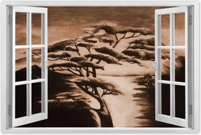 Poszter 60x40 Afrikai fa