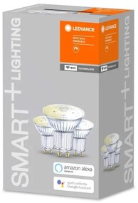 SET 3x LED Dimmelhető izzó SMART + GU10 / 5W / 230V 2700K - Ledvance