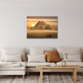 Kép - Piramisok (70x50 cm)