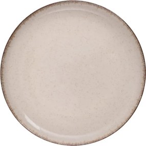 Tányérkészlet porcelán, fahéj, 24 darabos