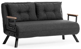 Sando 2 Dark Grey kinyitható kanapé