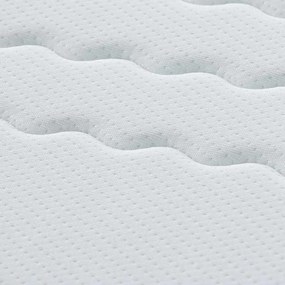 Matrac 2 pcs Fehér és Szürke 60 x 200 cm Bonell Rugó