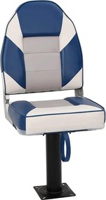 vidaXL 2 részes magas háttámlás összecsukható hajóülésszett