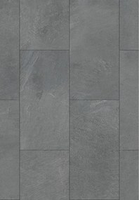 Mexen Grey Dark vinil panelek 610 x 305 mm LVT Dryback 2,5 mm, PVC alátét, 4 V-horony, Kő - F1459-0610-305-255-4V1-01