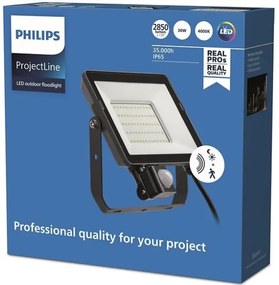Philips - LED Kültéri reflektor érzékelővel PROJECTLINE LED/30W/230V IP65 4000K