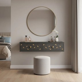Moka 120 - Anthracite, Gold