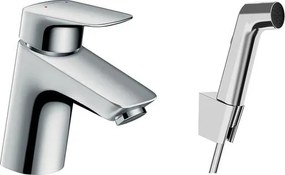 Mosdó csaptelep Hansgrohe Logis bidé zuhannyal króm 71290000