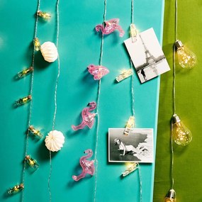 URBAN JUNGLE Led-es égősor, befőttes üveg / levél