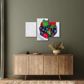 Kép - tál erdei gyümölccsel (90x60 cm)