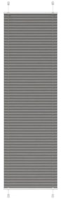 pliszírozott redőny antracit 55x200 cm szövetszélesség 54,4 cm