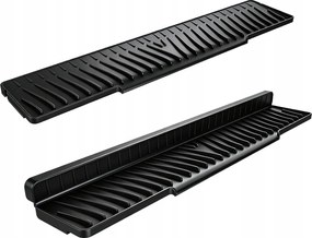 Szilikon Mosogatószőnyeg Csepegtető Csaptelep Konyhai Mosogatóhoz Fekete