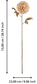 Eglo 428374 - Művirág ETAYA 73 cm bézs