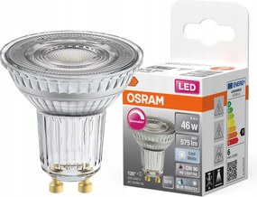 Led izzó PAR16 Reflektor GU10 6W 46W 575lm 4000K CRI90 Superstar Osram