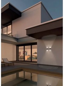 Redo 90226 - LED Kültéri fali lámpa FABO LED/6W/230V 3000K IP54 szürke